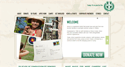 Desktop Screenshot of amicicharity.org